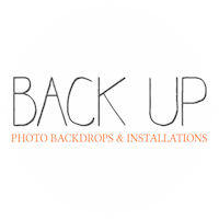 Back Up Backdrops Logo